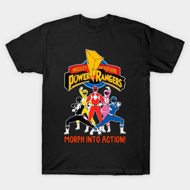 Morph into Action T-Shirt by OniSide